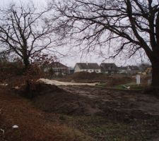 Suite des travaux de viabilisation