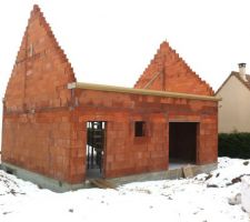 La maison sous la neige