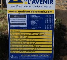 Affiche Forum Construire fixée