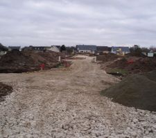 La viabilisation se poursuit