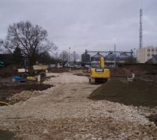 La viabilisation se poursuit