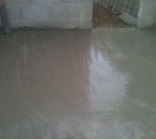 Dalle du cellier finie!!!!!