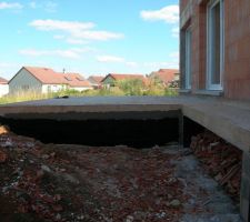 Opération enlèvement gravas avant terrassement