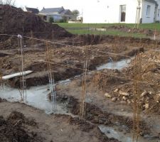 Terrassement et fondations, enfin !