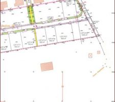 Futur lotissement "Les Acacias" à Niederschaeffolsheim. Partie Est.