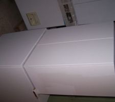 Meuble de la cuisine en 2 couche de blanc