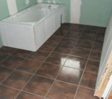 Carrelage salle de bains