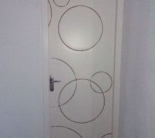 Porte salle de bain