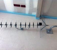 Antenne TNT qui sera installée dans les combles
