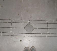 Petit motif s&eacute;parant le couloir de la grande pi&egrave;ce