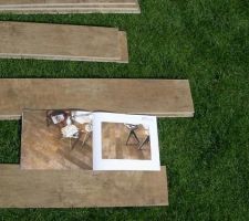 Carrelage de terrasse ext&eacute;rieur achet&eacute; en trop grande quantit&eacute;...