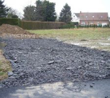 Acces chantier d&eacute;neig&eacute;