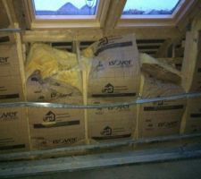 Bon, voici le r&eacute;sultat apr&egrave;s la mise en place des Velux ! Merci les couvreurs....