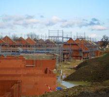 Les maisons prennent forme!