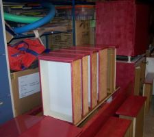 Premier couche de rouge