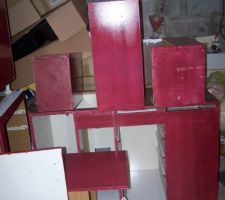 Premier couche de rouge