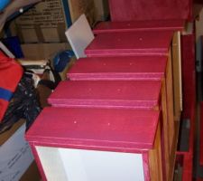 Premier couche de rouge