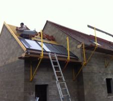Enfin les panneaux solaire
