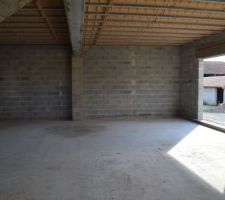 Vue de la pièce de vie