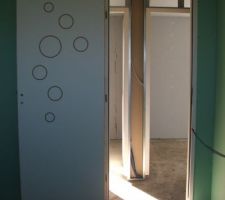 Porte salle de bain