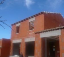 Charpente en cours