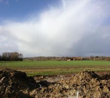La vue sur la campagne