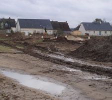 Arri&egrave;re de notre terrain