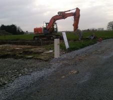 Pelleteuse en place :)