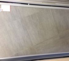 Le carrelage du salon, cuisine,degagements et wc