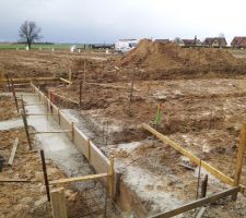 Fondation en limite de propri&eacute;t&eacute;