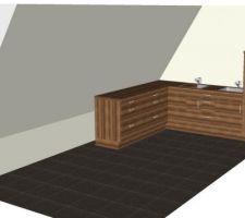 Plan 3 d de notre salle de bain