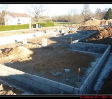 Elevation du soubassement