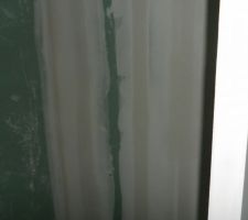 Paroi de la douche italienne