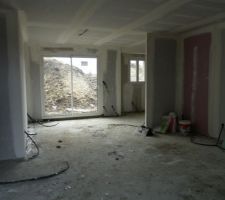 Salon-salle à manger