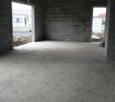 Interieur salon, rue