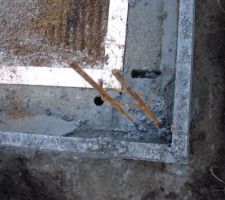Chainage d'angle avec isolation des soubassements 6cm