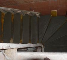 Escalier coffré