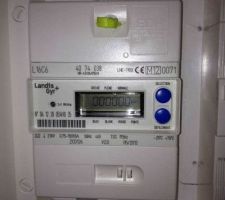 Compteur EDF à 000000 cela valait bien une photo!!!!!