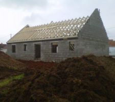 Finition des pignons vue derri&egrave;re