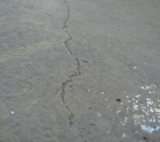 Fissure superficielle de la croute