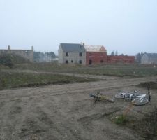 Les maisons en constructions !