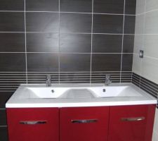 Meuble vasque sans le miroir