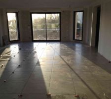 Carrelage du rdc