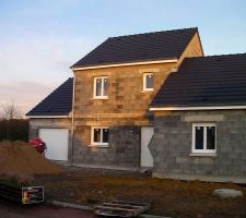 11 fevr : livraison sable pour chapes et carrelages