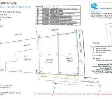 Plan d'arpentage