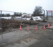 Début du raccordement de la résidence en eau (1)