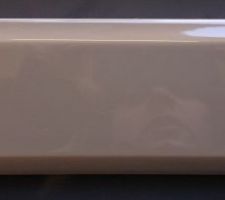 Fa&iuml;ence cuisine anthracite en 22,5cm