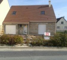 Les portes et fen&ecirc;tres sont pos&eacute;es