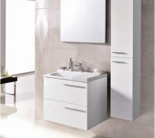 Meuble Salle de bain ELEA Blanc (70 cm)