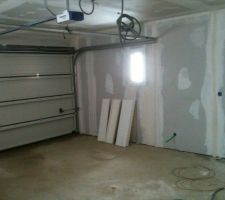 Isolation totale du garage fini